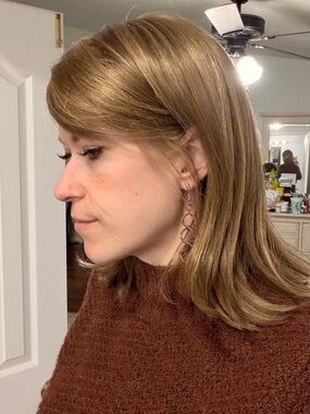 Amore Rene Of Paris Wig Light Brown Women's Wig Classic Straight Style Bangs